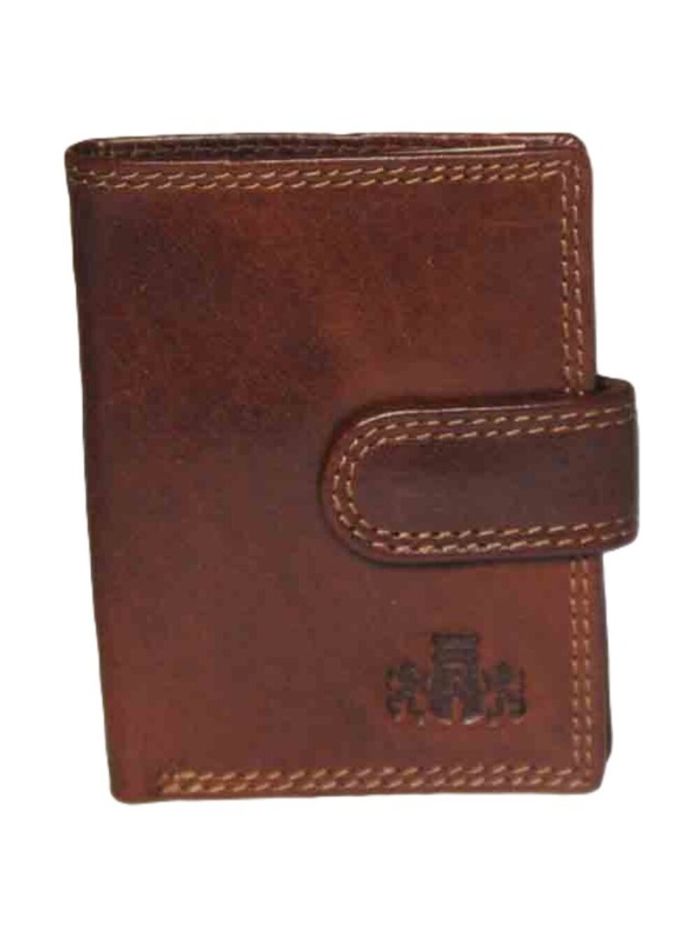Rowallan Scotland Leather Bifold Wallet Brown RFID Blocking Snap Closure Men's